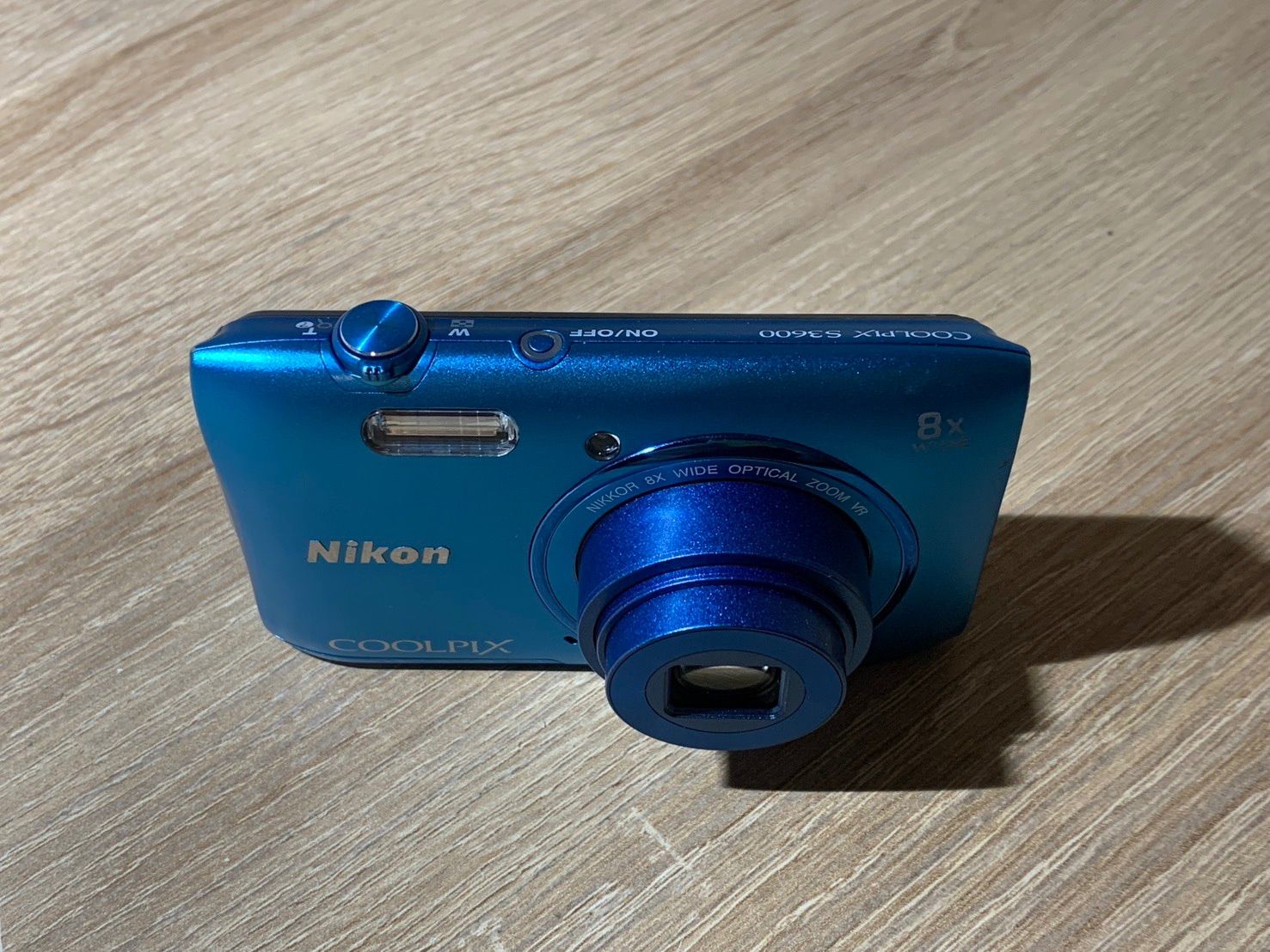0693 Nikon COOLPIX S3600 ブルー デジカメ 【ネ】 - メルカリ