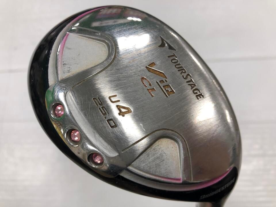 ブリヂストン　ツアーステージ V-iQ CL (2008)　25度　VU-40　Aフレックス　ユーティリティ　中古　ゴルフドゥ！NEXTグローボ蘇我店【最短即日発送】