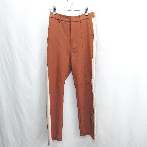 赤20、ブラウン20、キャメル30 ◇ Θ w closet ダブルクローゼット 333633 サイドライン スラックス