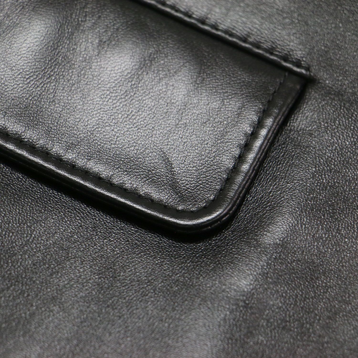 CELINE セリーヌ ジャケット ブラック 黒 サイズ:34(XS) | ラムレザー