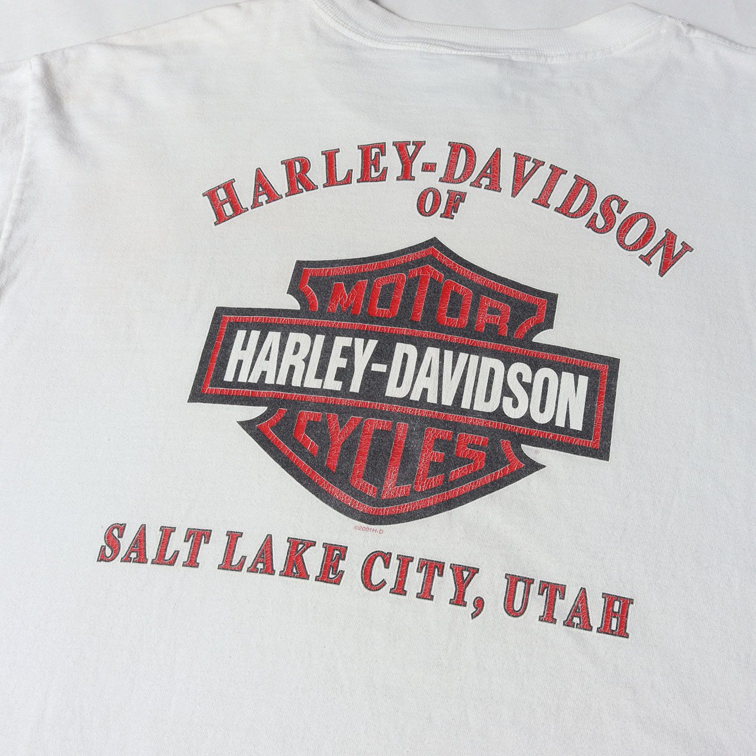 HARLEY-DAVIDSON ハーレーダビッドソン Tシャツ ホワイト 白 サイズ:XL