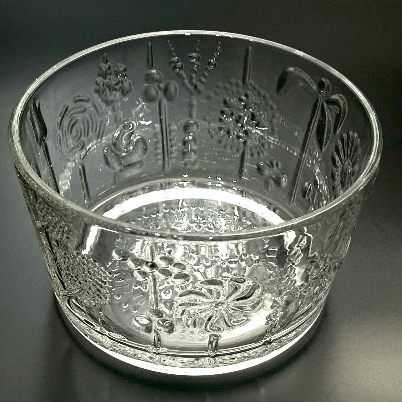 ヴィンテージ　イッタラ / ヌータヤルヴィ　フローラ 14cmボウル （1） ◇ iittala　Nuutajarvi　14cm FLORA Bowl　Vintage 10,582円