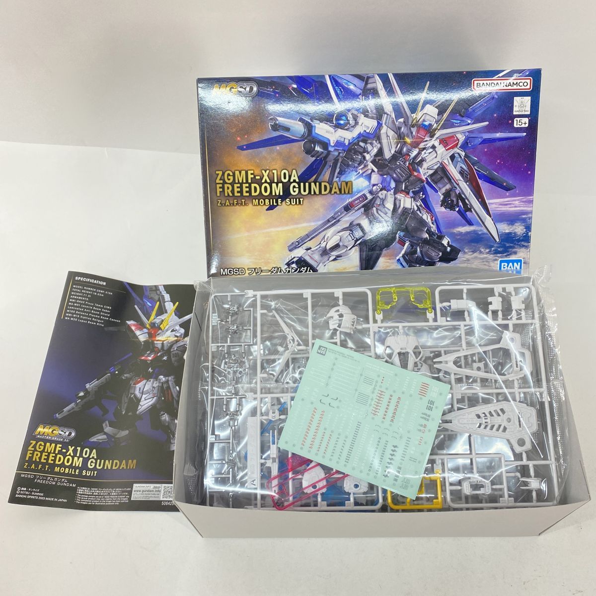 未組立】機動戦士ガンダムSEED MGSD フリーダムガンダム・デスティニー 