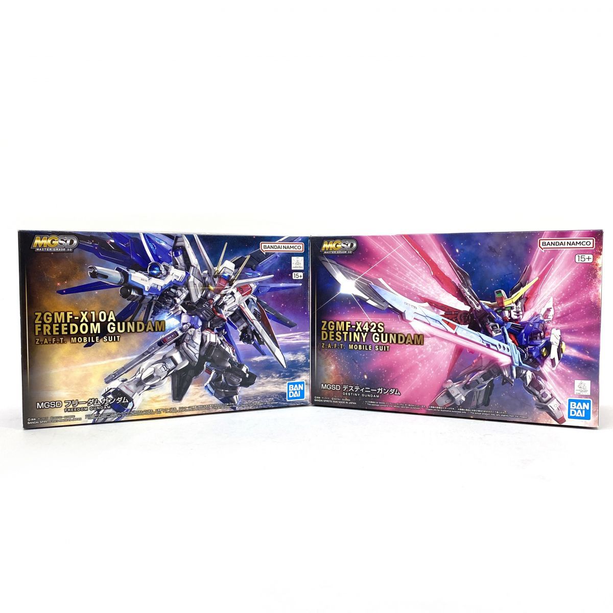MGSD デスティニー フリーダム 未組立 2点セット 未開封 MGSD