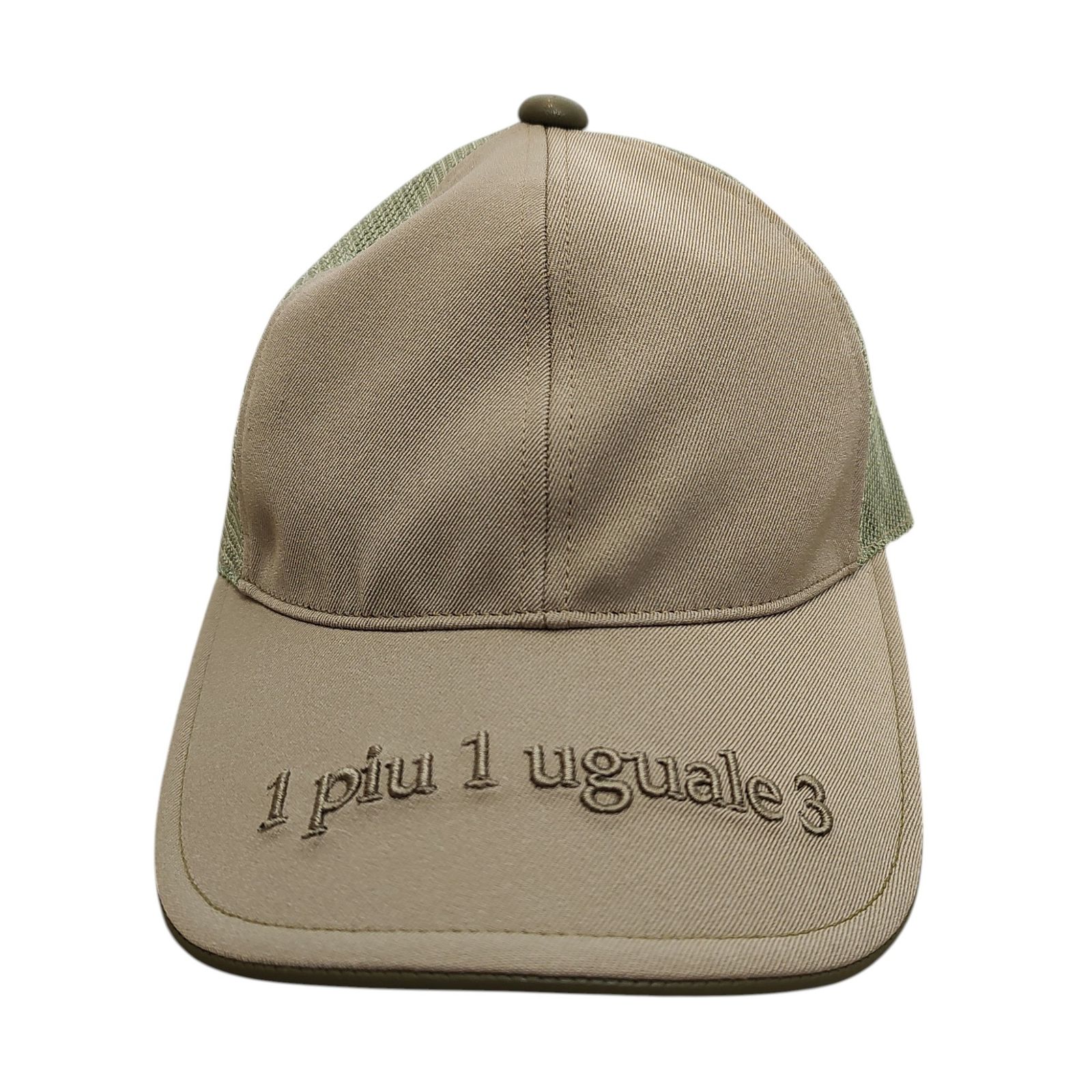 1PIU1UGUALE3 ウノピゥウノウグァーレトレ MESH CAP メッシュキャップ