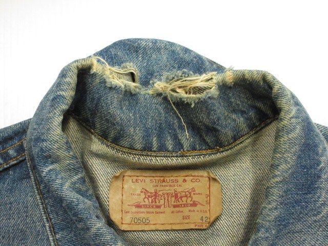 リーバイス Levi's 90s 70505 0217 デニムジャケット 42 USA製 Gジャン