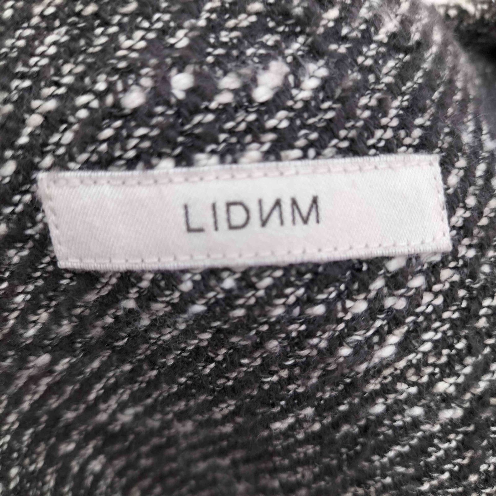 ウィムバイリドム WYM LIDNM TWEED LARGE NEWSPAPER BAG バッグ メンズ 