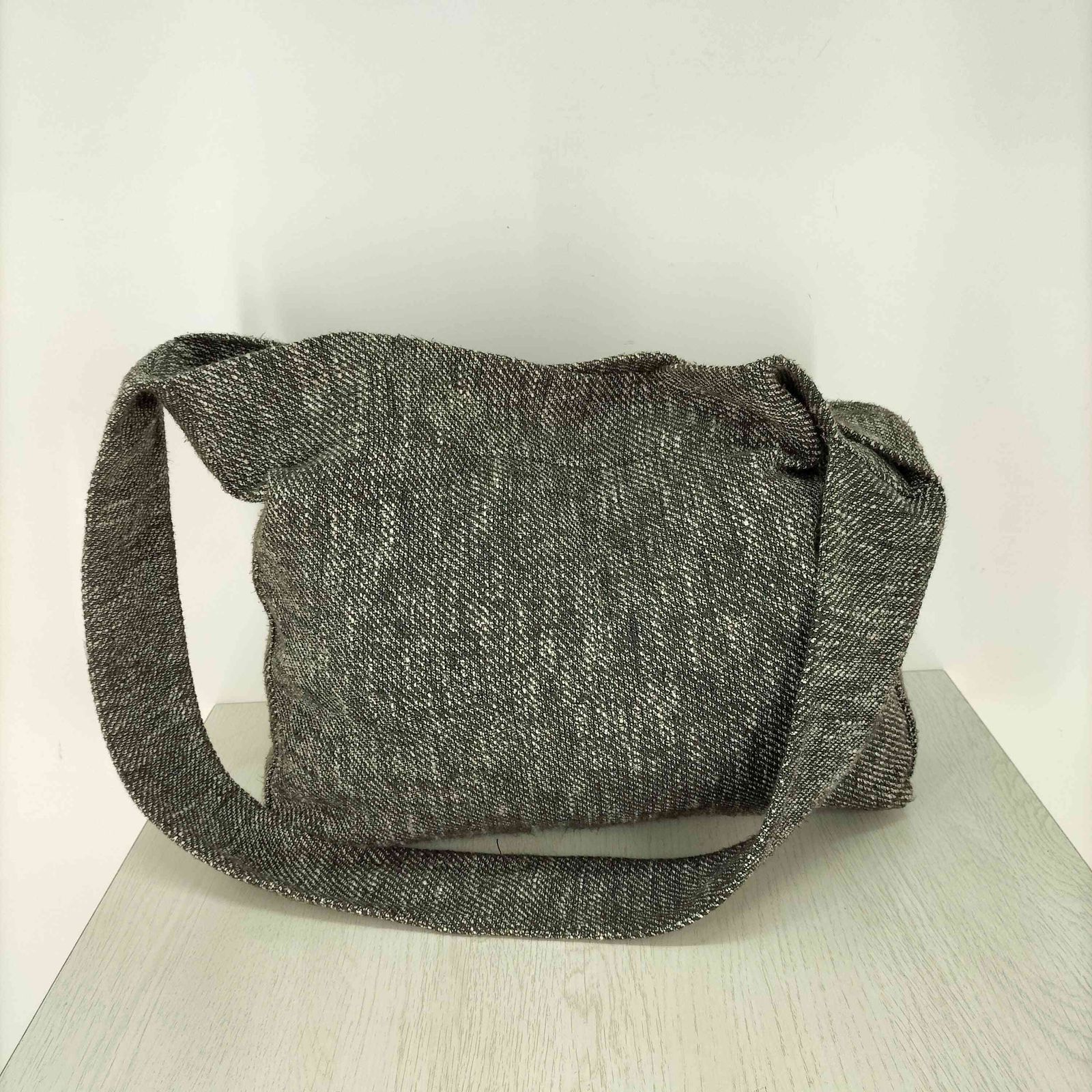 ウィムバイリドム WYM LIDNM TWEED LARGE NEWSPAPER BAG バッグ メンズ