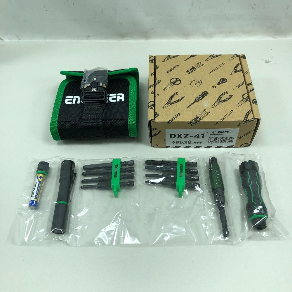 ENGINEER ネジレスQ 未使用品(S) DXZ-41 ブラック