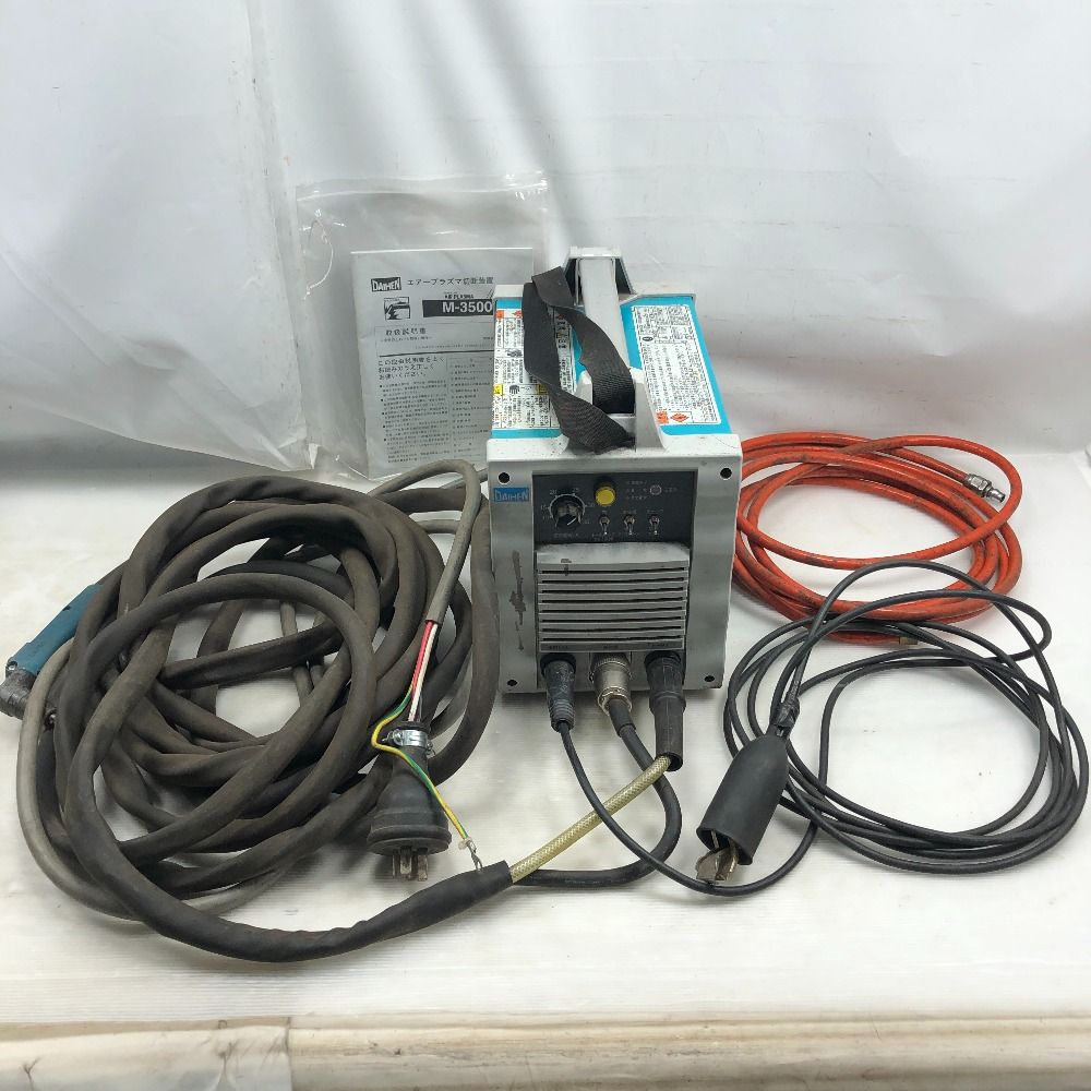 DAIHEN 工具 エアツール エアプラズマ切断機 トーチ・ホース付 コード式 200v M-3500 ホワイト