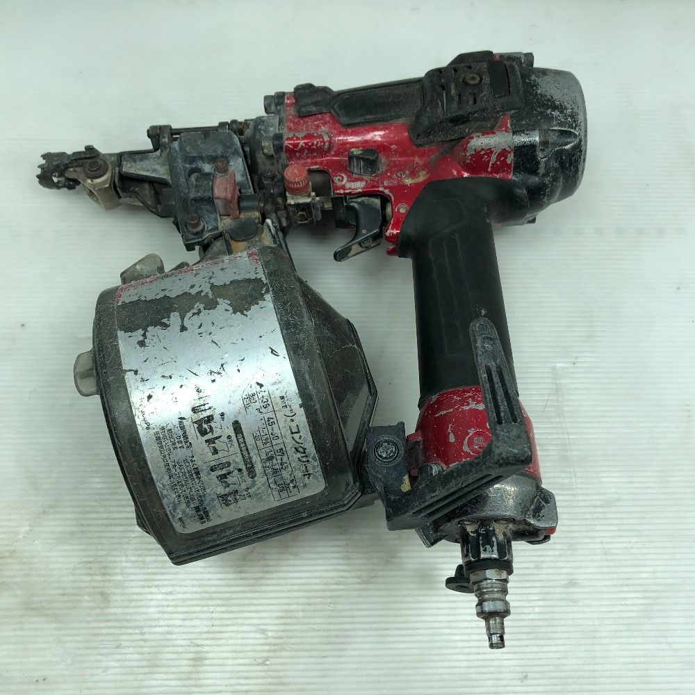 MAKITA マキタ エアツール エア釘打ち 本体のみ 高圧 AN633H レッド