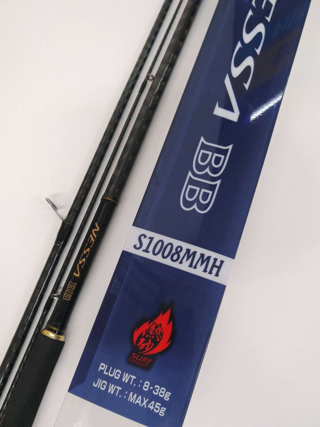 シマノ　１７　ネッサ　ＢＢ　Ｓ１００８ＭＭＨ　ソルト　ショア　サーフ　ヒラメ　マゴチ　フラットフィッシュ　シーバス　　３ＰＣ　スピニング　ロッド（０８）