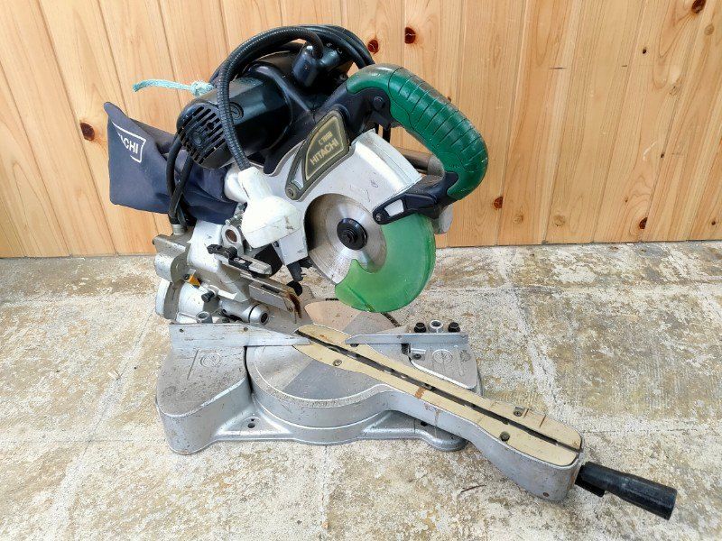 ☆ハイコーキHikoki(旧日立工機) C7RSB 190mm卓上スライド丸のこ モータ異音無し、動作確認済み