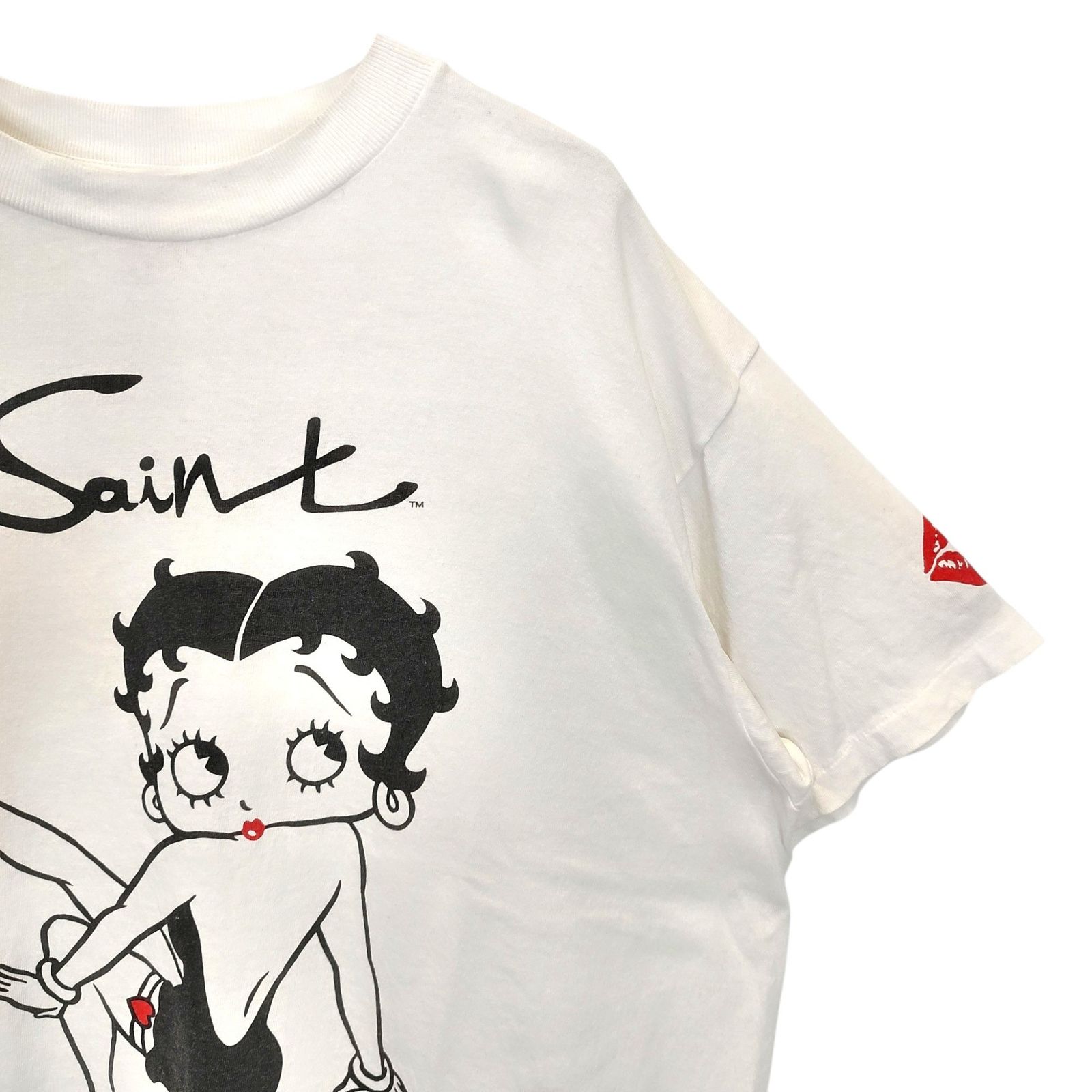 SAINT MICHAEL セント マイケル x Betty Boop ベティブープ BTY_SS TEE 