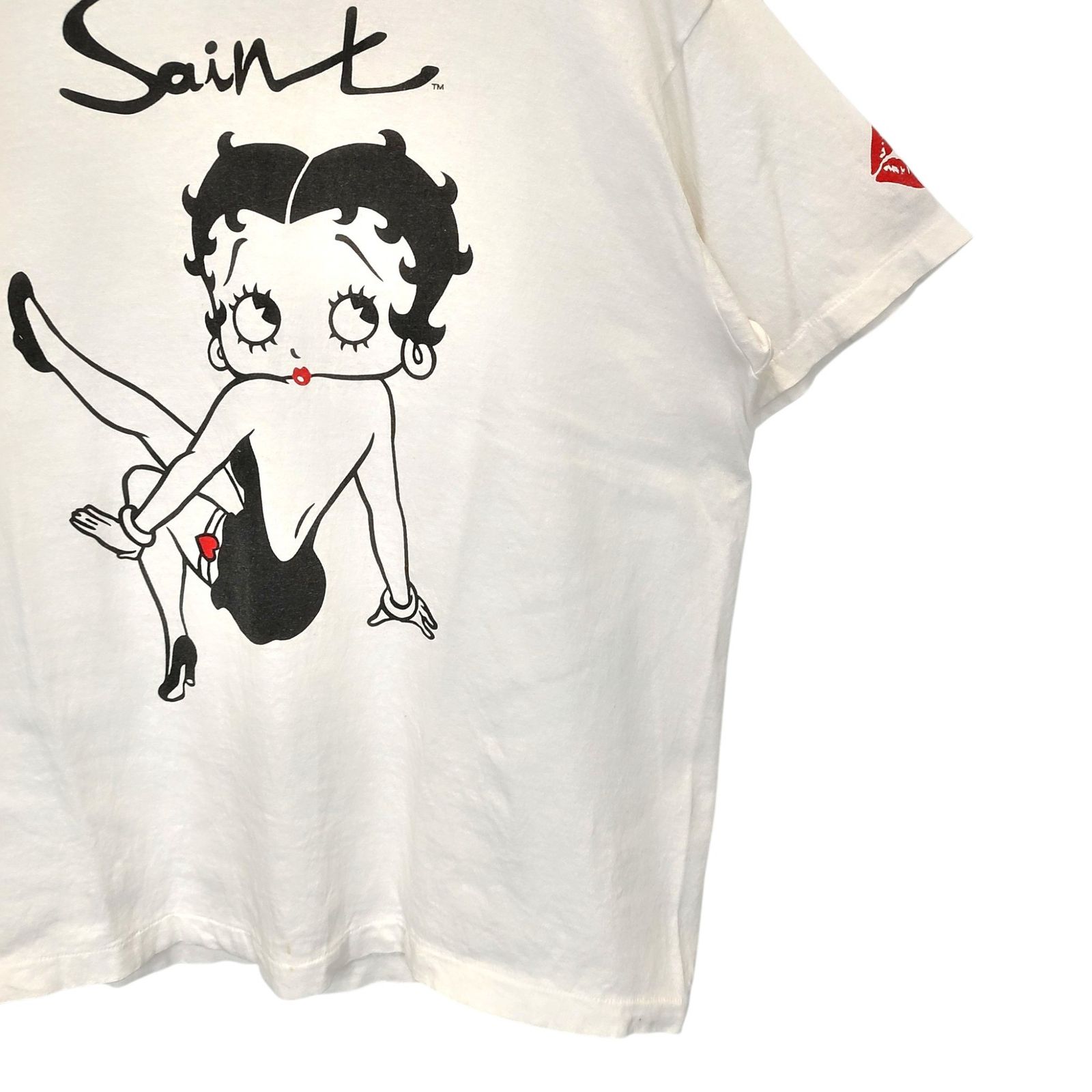 SAINT MICHAEL セント マイケル x Betty Boop ベティブープ BTY_SS TEE