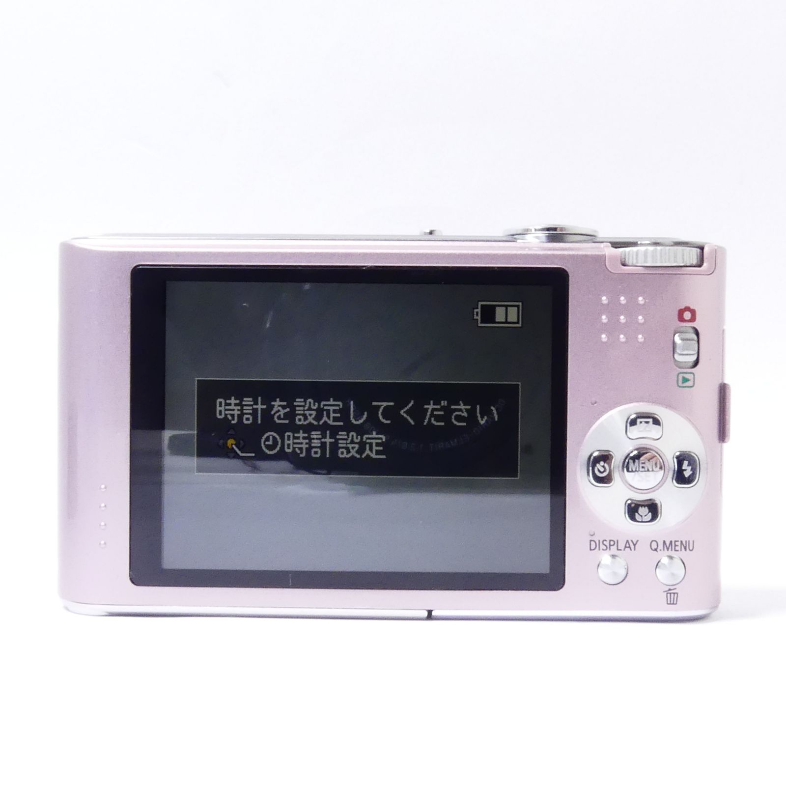 Panasonic LUMIX DMC-FX66 ピンク 充電器有り 簡易動作確認済み