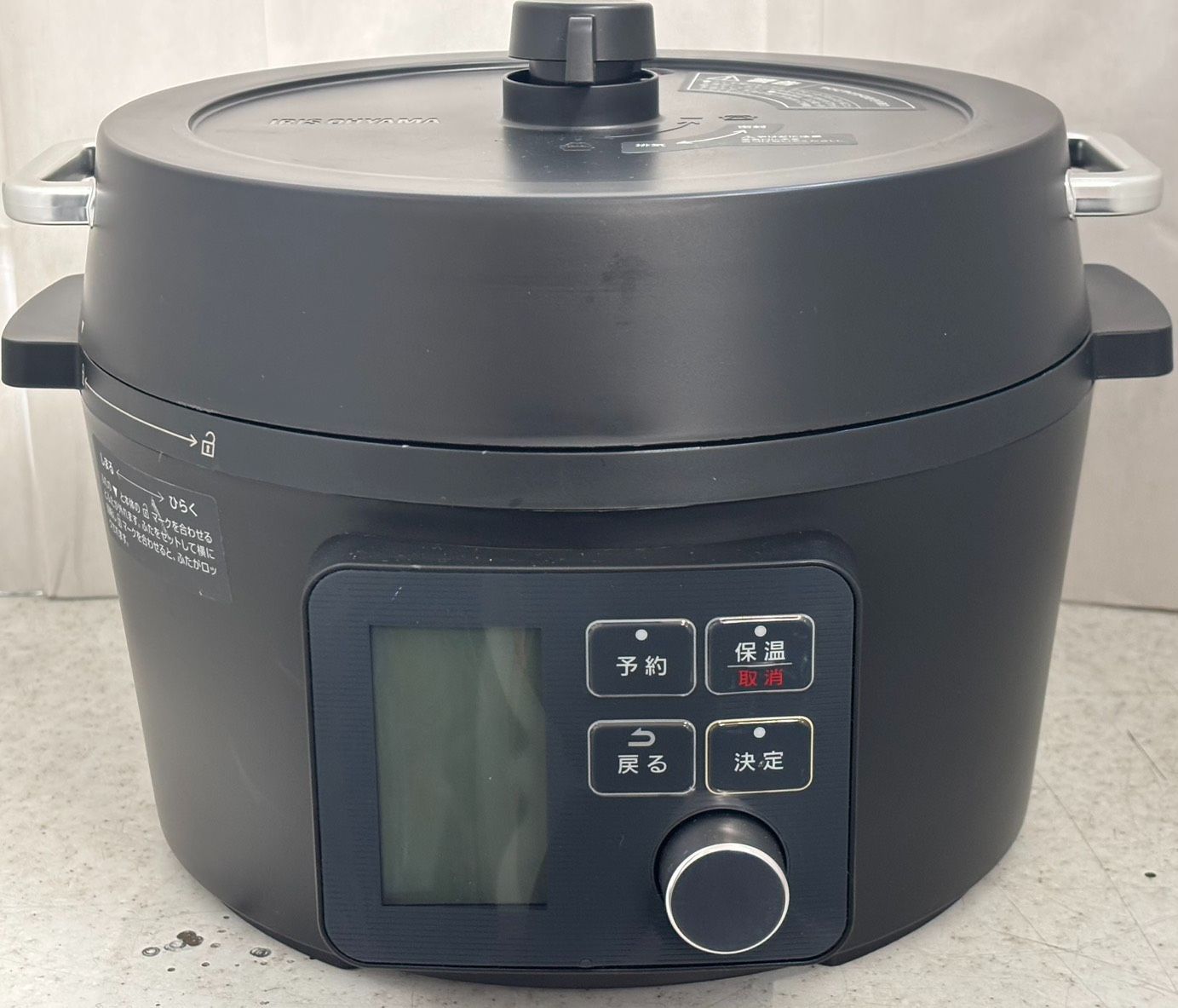 ☆IRIS OHYAMA アイリスオーヤマ 電気圧力鍋 4.0L 2024年製 PMPC-MA4-B