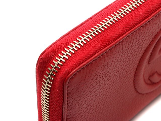 GUCCI グッチ 財布・小物 ソーホー ジップアラウンドウォレット レッド
