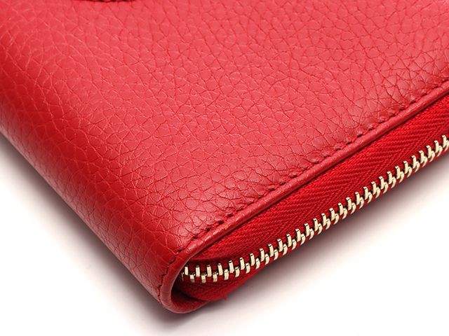 GUCCI グッチ 財布・小物 ソーホー ジップアラウンドウォレット レッド 