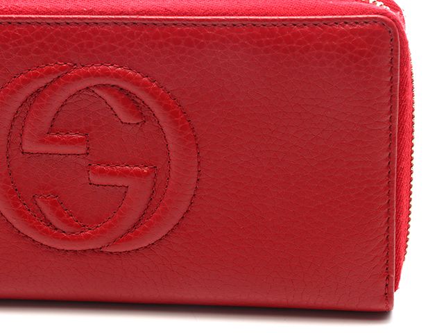 GUCCI グッチ 財布・小物 ソーホー ジップアラウンドウォレット レッド