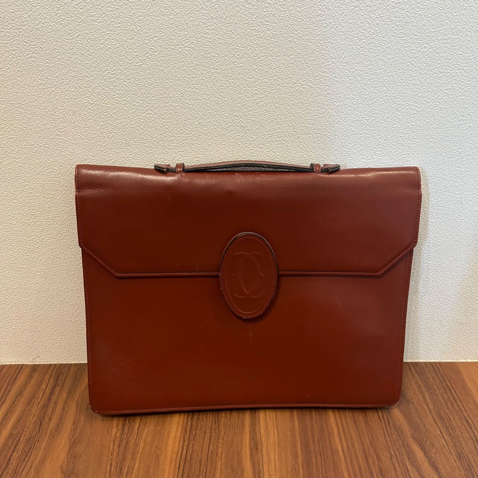 ✨美品✨カルティエ ビジネスバッグ 訳あり Cartier カルティエ レディース メンズ ビジネスバッグ 【数量