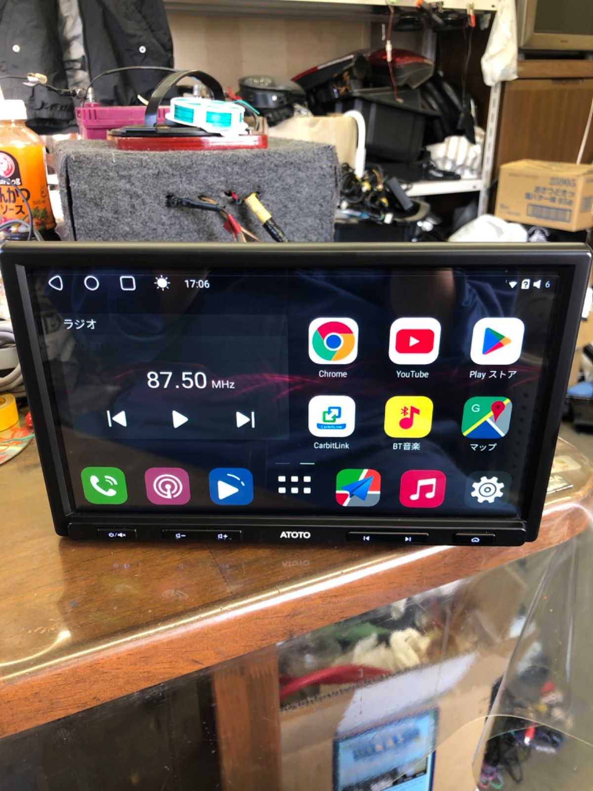 ATOTO S8G 10インチ ディスプレイオーディオ Bluetooth アンドロイドナビ