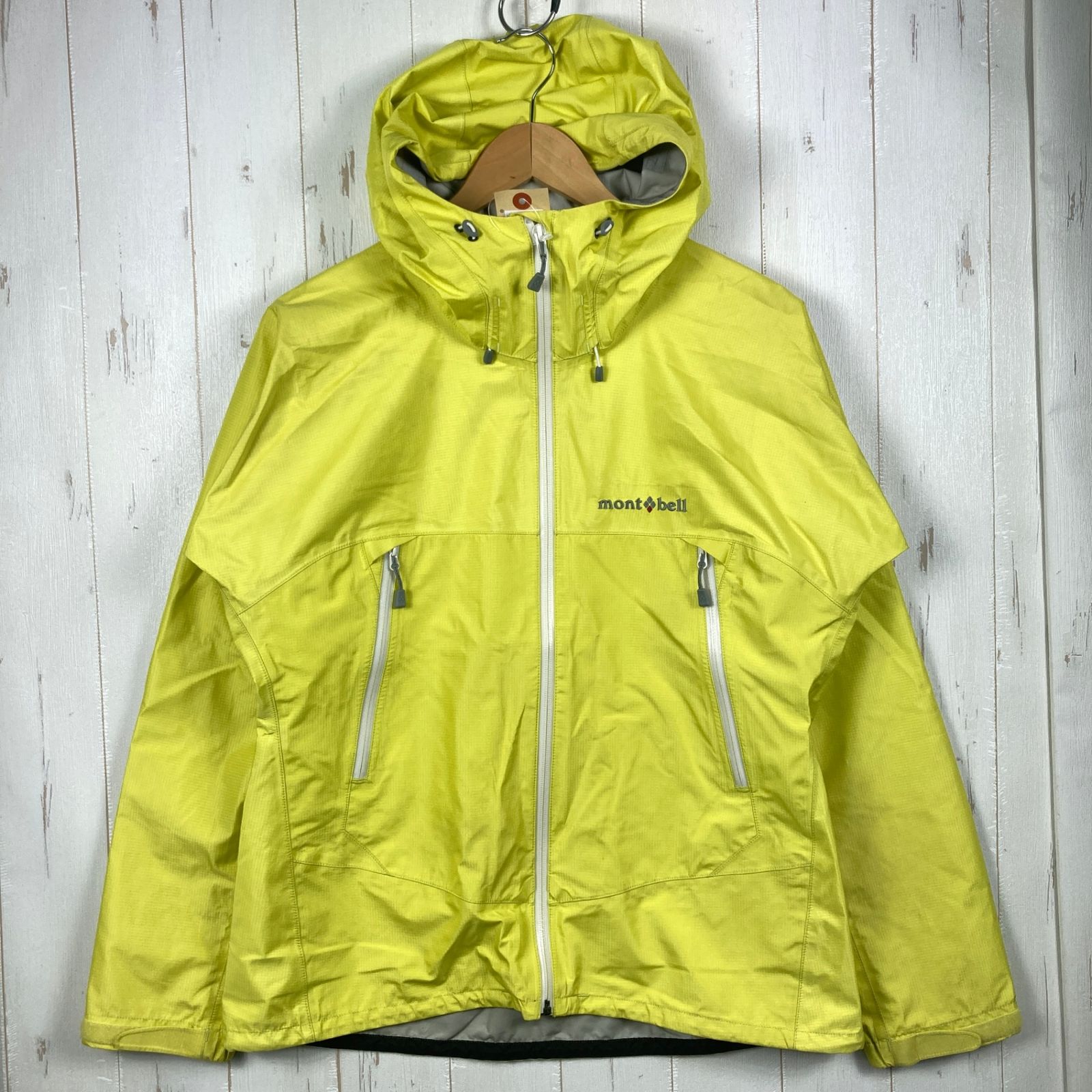 ✉️Women's L イエロー系 Montbell ( モンベル ) レインダンサー ジャケット Rain Dancer Jacket ナイロン ウェア トップス アウター ジャケット レインシェル z00058358 レインシェル アウター