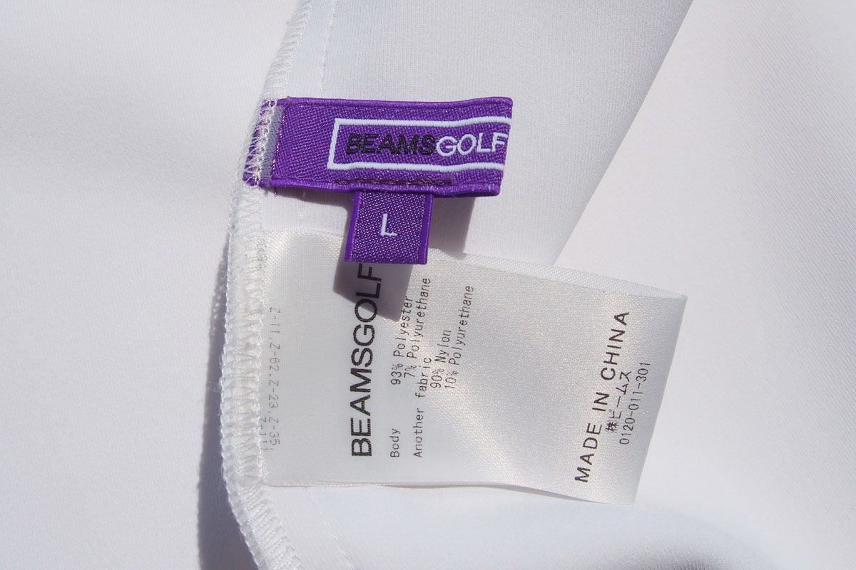ビームスゴルフ Beams Golf 中古 フルジップ フーディ ダンボール