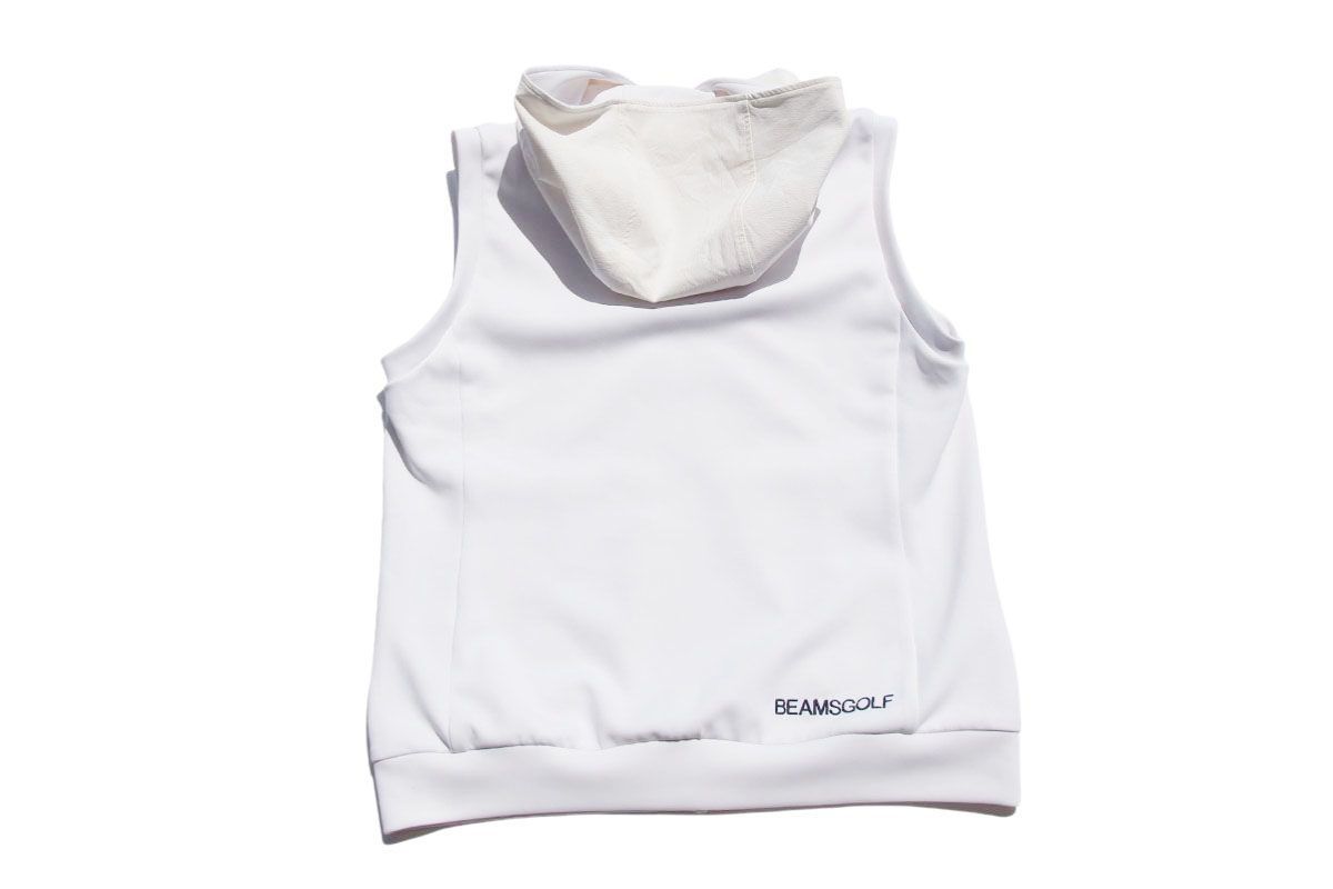 ビームスゴルフ Beams Golf 中古 フルジップ フーディ ダンボール
