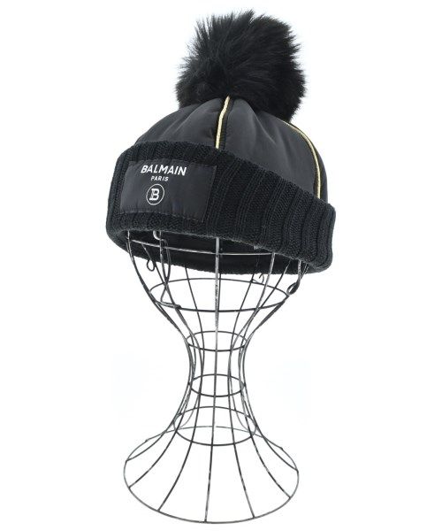 BALMAIN ニットキャップ・ビーニー レディース 【古着】【中古】【送料無料】