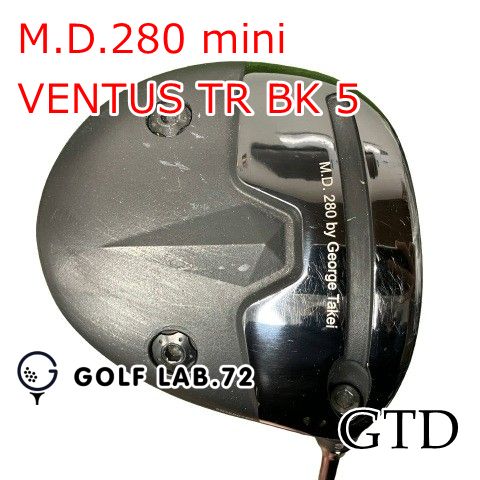中古】ドライバー GTD M.D.280 mini◇VENTUS TR BK 5◇S◇13[0843 