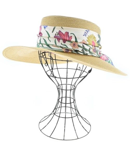 GUCCI ストローハット レディース 【古着】【中古】【送料無料】