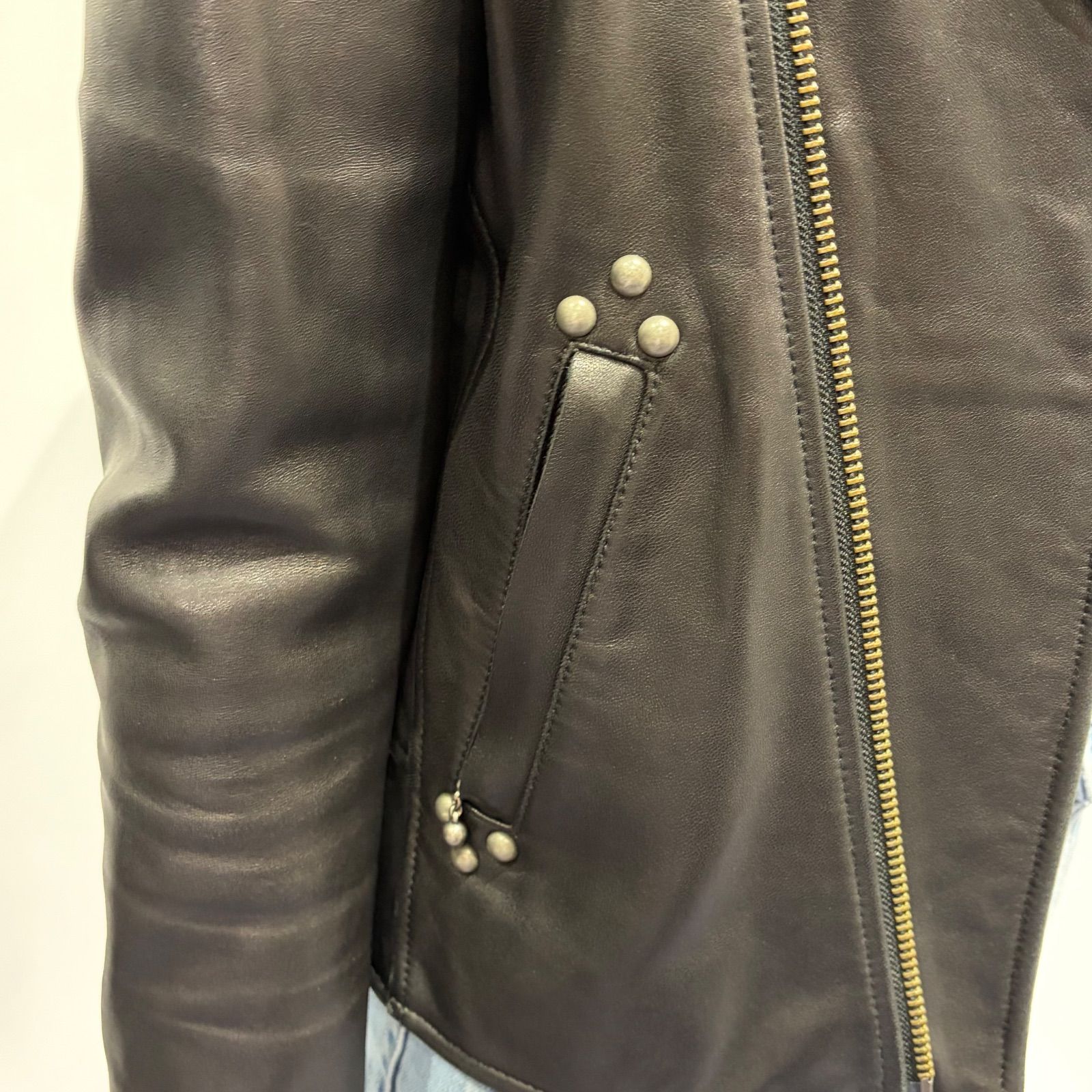 良品】MIHARA YASUHIRO スタッズライダース ミハラヤスヒロ - メルカリ