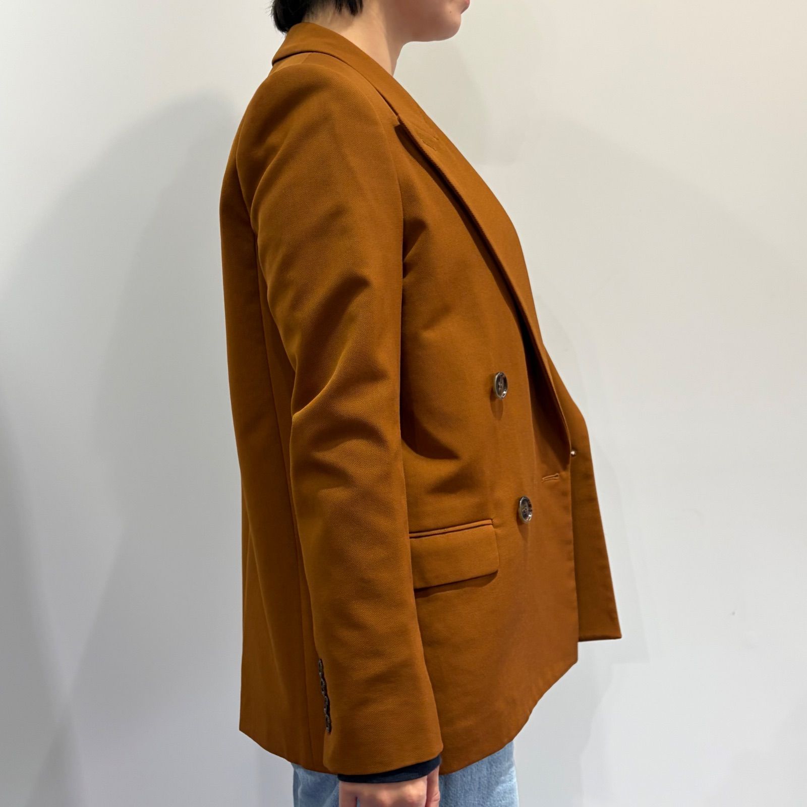 美品】Acne Studios ダブルテーラードジャケット ブラウン アクネ 