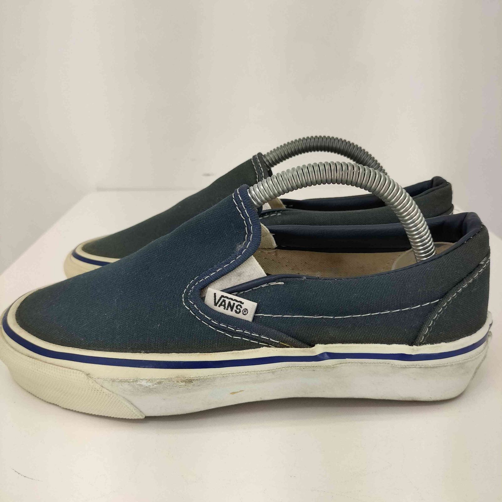 バンズ VANS 80S MADE IN USA キャンバス スリッポン レディース US：4 