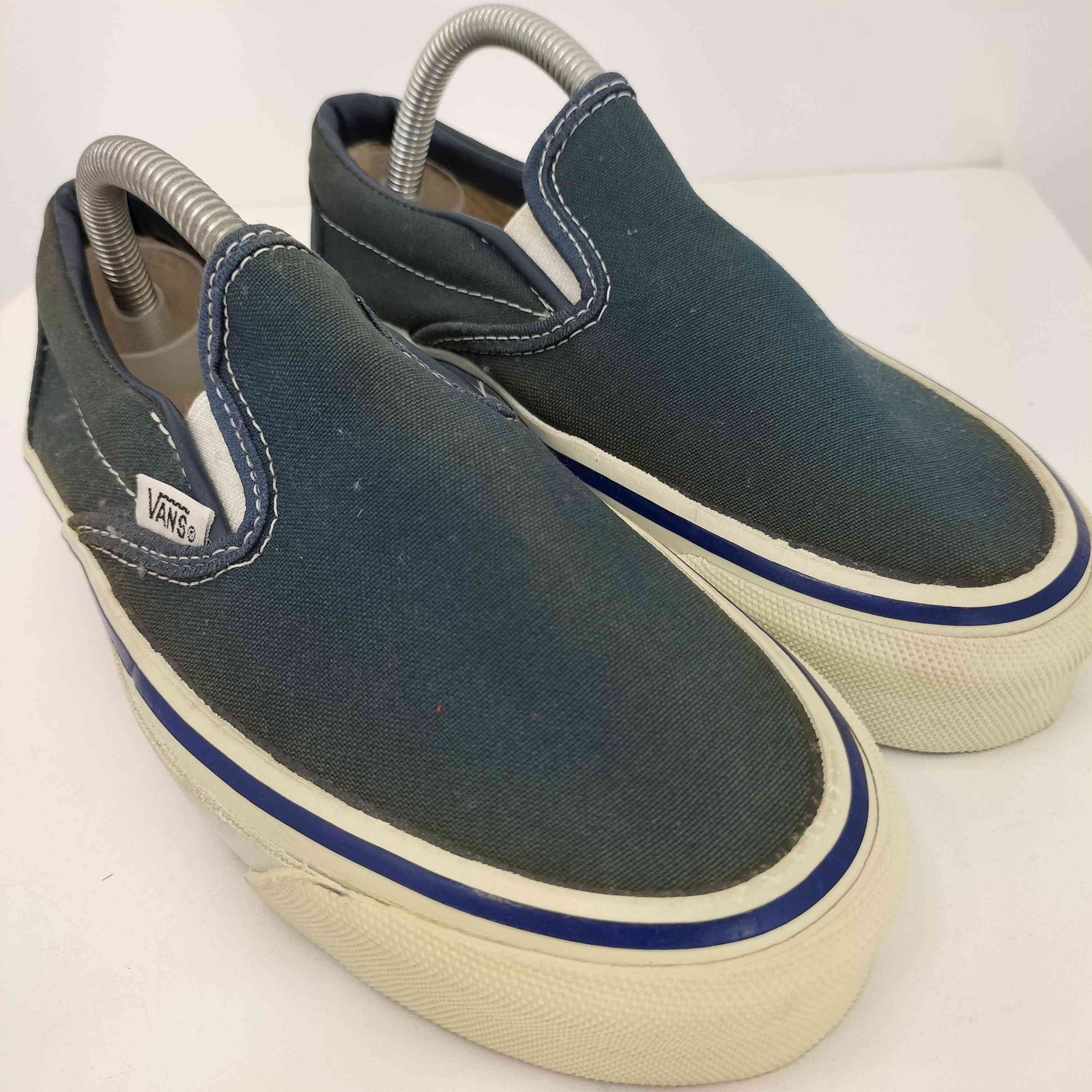 バンズ VANS 80S MADE IN USA キャンバス スリッポン レディース US：4 