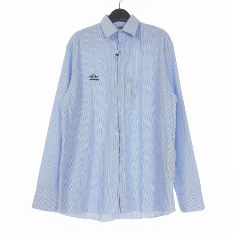メンズ アンブロ UMBRO × SLAM JAM 25AW Cult Unity Shirt ストライプ