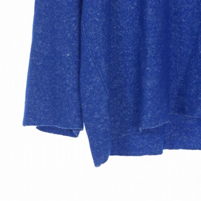 アマチ amachi. 21AW 飛び石ニット セーター 長袖 6 ブルー 青 009G 