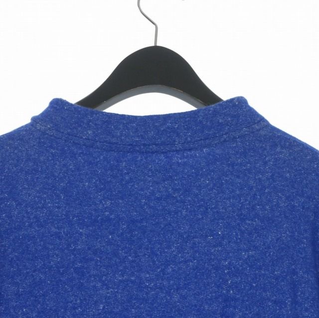 アマチ amachi. 21AW 飛び石ニット セーター 長袖 6 ブルー 青 009G 