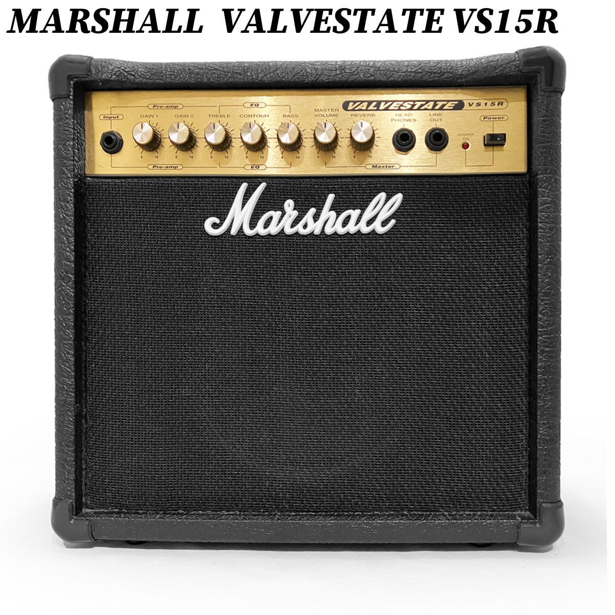 【クーポン】ギター アンプ 楽器 機材 マーシャル バルブステート ギターアンプ MARSHALL VALVE STATE VS15R 正規品 中古 完動品 動作確認 ブランド 匿名配送