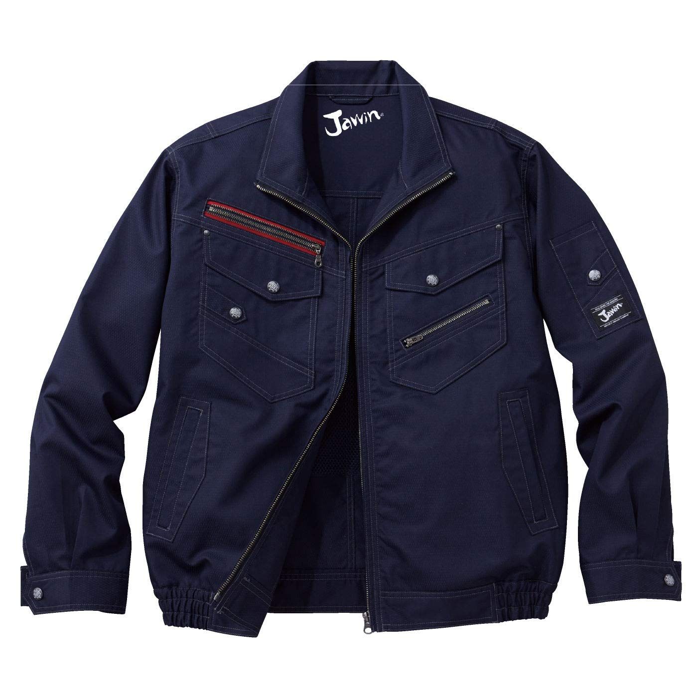 自重堂 空調服長袖ブルゾン ネービー 5L 54030 [ネイビー] [M]