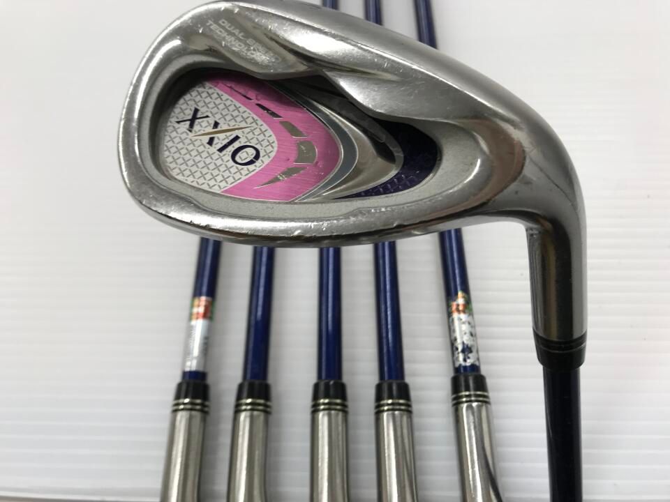 ダンロップ　XXIO 9 レディス　MP900L　Lフレックス　アイアンセット　中古【最短即日発送】