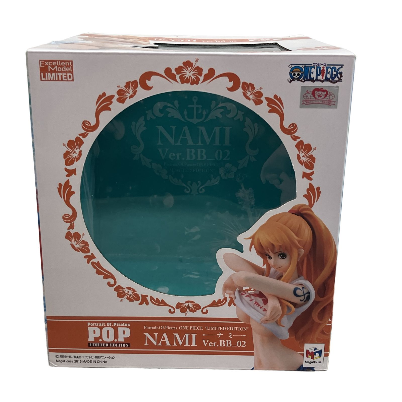 LIMITED P.O.P EDITION メガハウス ワンピース ONE P PIECE ナミ 中古 