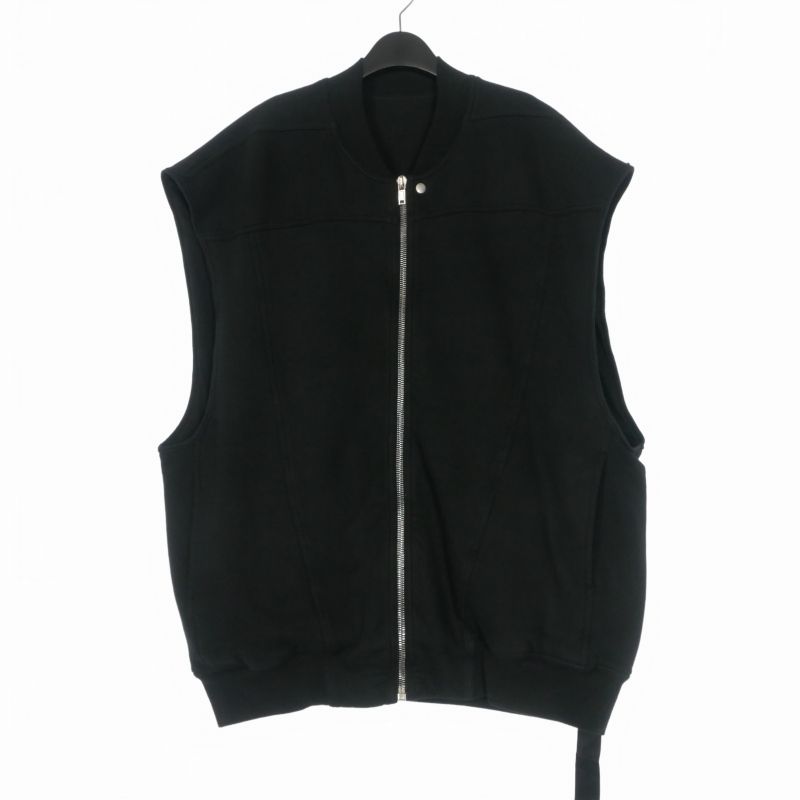 リックオウエンス　ダークシャドウ　ジャンボフライトベスト　DU01D1162-F ダークシャドウ DRKSHDW RICK OWENS 24SS JUMBO FLIGHT VEST ジャンボ