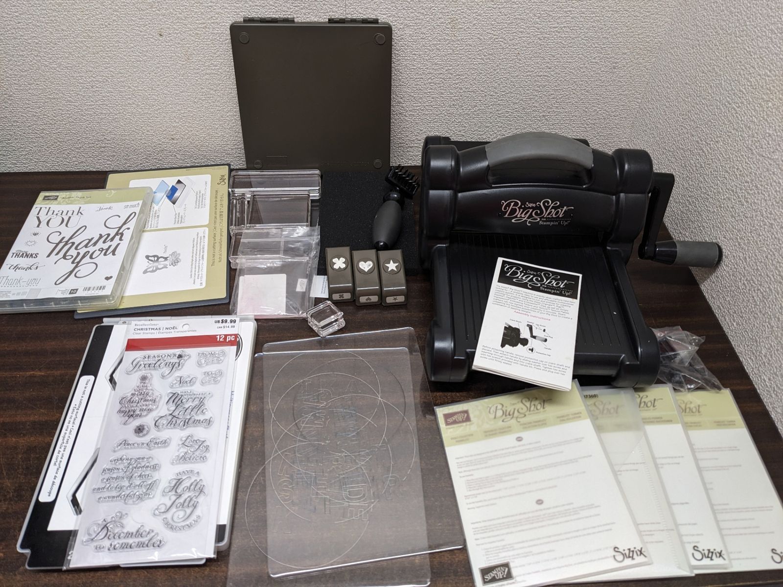 ◎Stampin' Up! Big Shot ダイカットマシーン ダイセットなど付属品付き