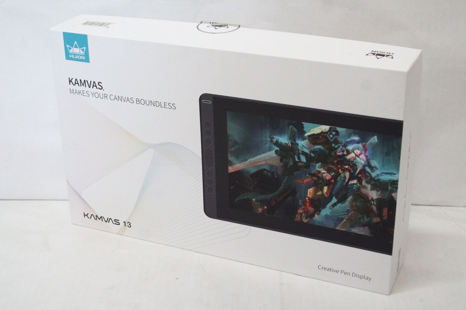 ほぼ未使用 HUION 液タブ KAMVAS 13 GS1331 スタンド付属 液晶ペンタブレット アニメ イラスト IT21BH6YLXHS-D-Y09-byebye