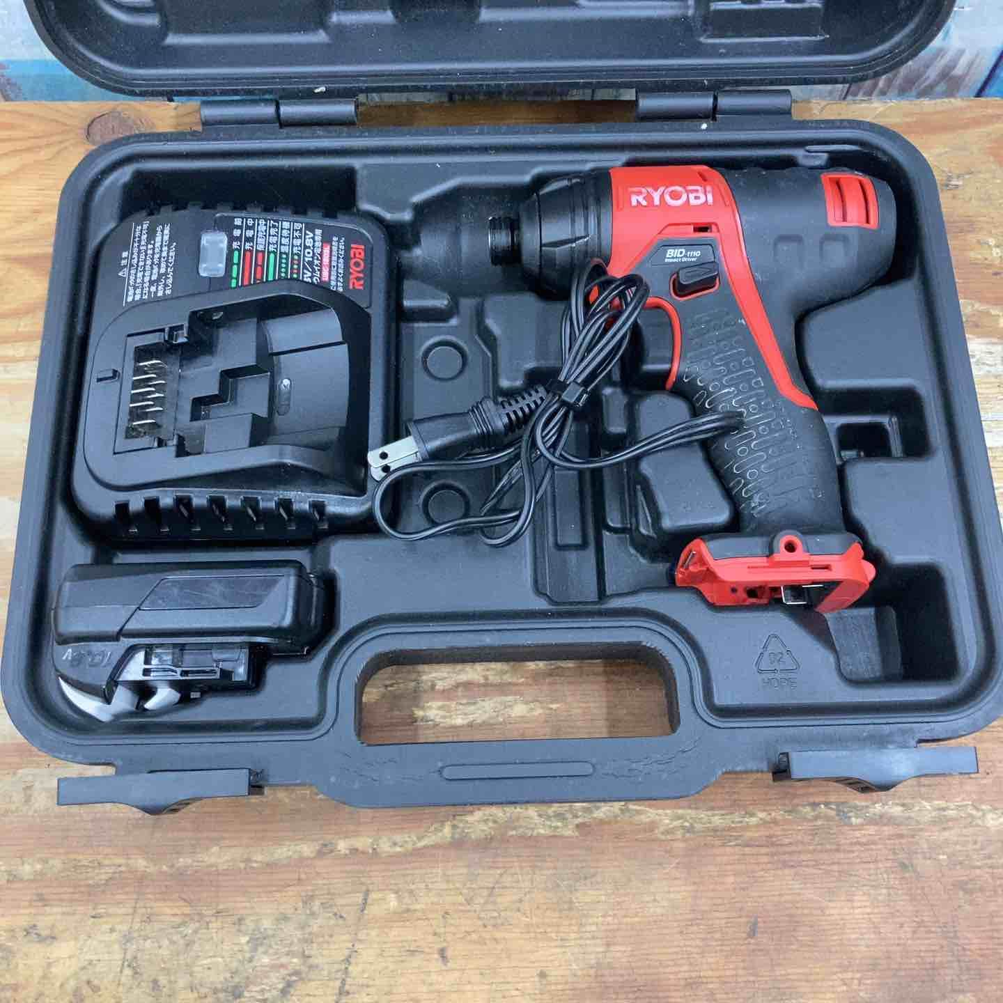 ◇リョービ(RYOBI) コードレスインパクトドライバ BID-1110L1【柏店】
