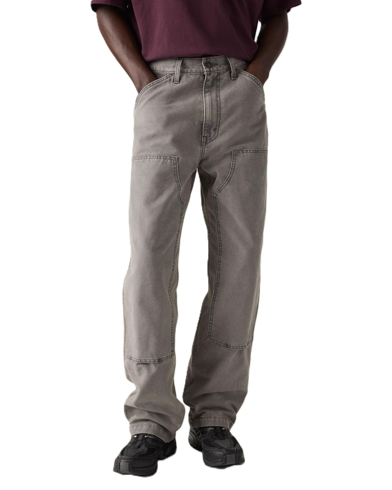[リーバイス] ジーンズ 568(TM) LOOSE STRAIGHT ルーズ ストレート ダブルニーパンツ メンズ A7367-0006 US W32 L32 [0006 GREY] [W32 / L32]
