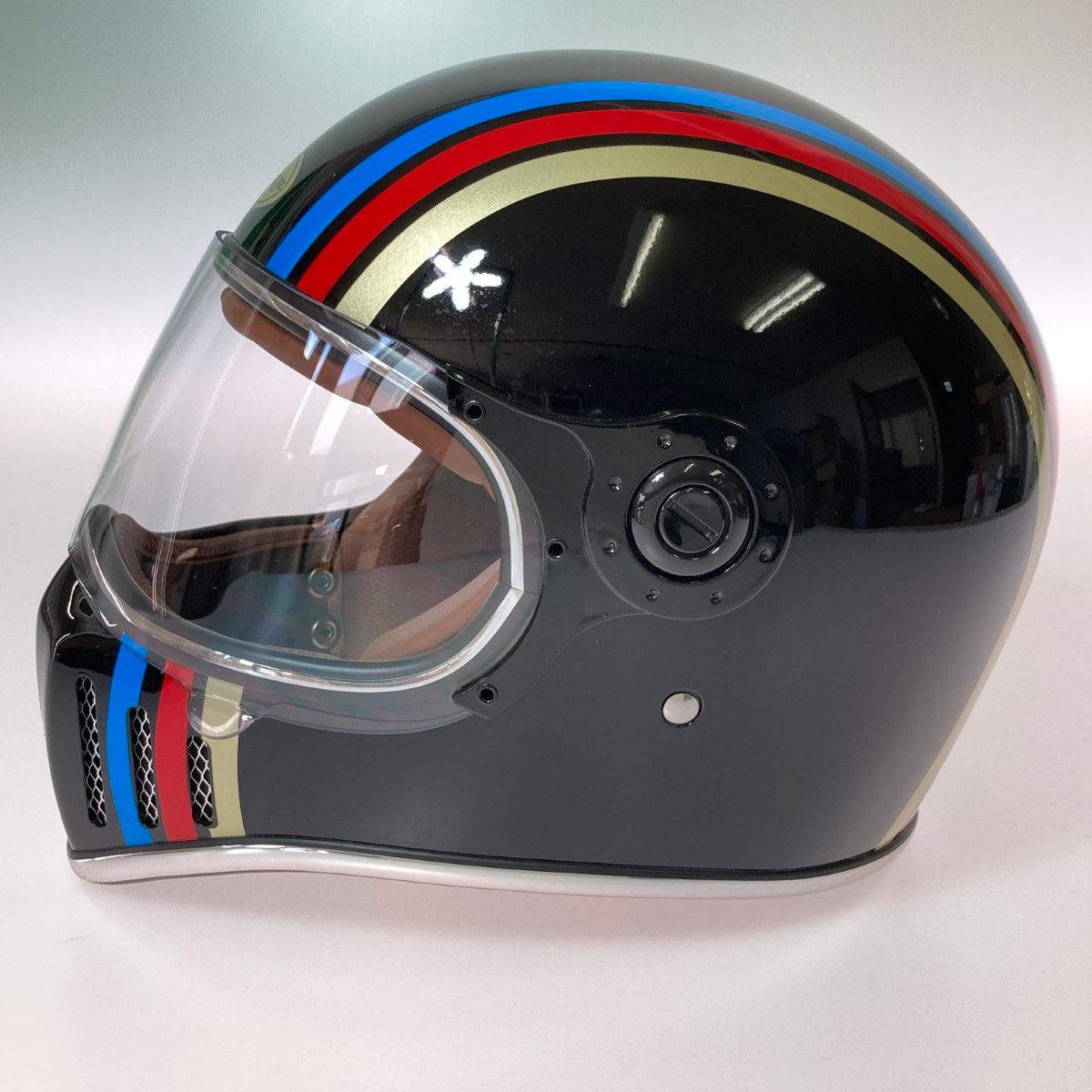 HORIZON HELMETS フルフェイスヘルメット サイズM トリコロールxブラック HORIZON HELMETS フルフェイスヘルメット サイズM トリコロールxブラック