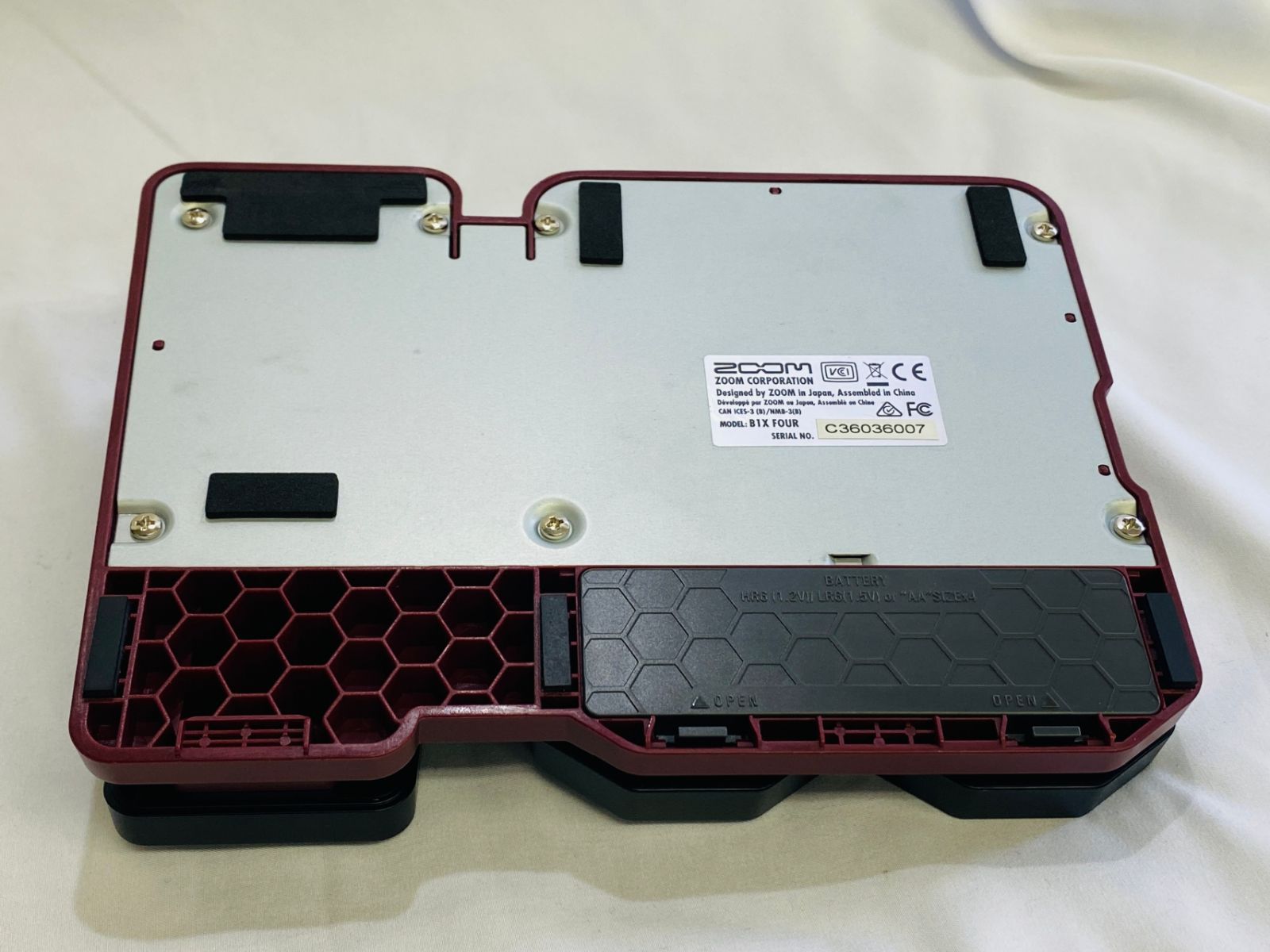 ZOOM B1X FOUR ズーム ベース用 マルチエフェクター 電源アダプター